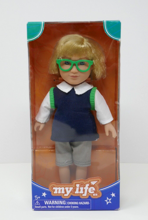 My Life as School Boy 7" Doll Blond Hair