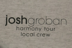 Josh Groban 2022 Harmony Tour Local Crew XL T-Shirt