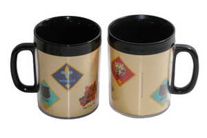 Thermo Serv Vintage Eagle Boy Scout Plastic Mugs