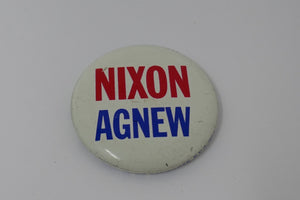Nixon Agnew 1968 Political Campaign Button Pinback Pin