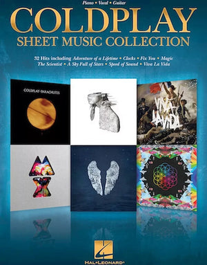 Coldplay Sheet Music Collection by Coldplay (2018, Trade Paperback)