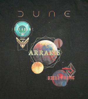 Dune Prime Planets Dune T-shirt Size XL
