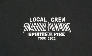 Smashing Pumpkins 2022 Spirits on Fire Tour Local Crew XL T-shirt