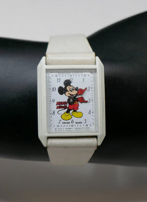 Bradley Walt Disney Productions Mickey Mouse Swiss Made Wristwatch NEW BATTERY