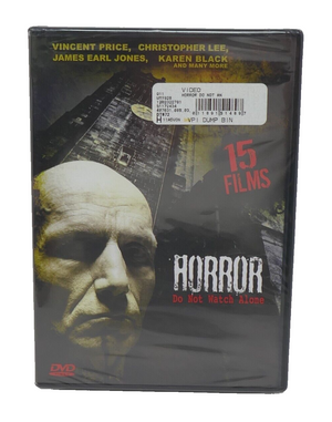 Horror: Do Not Watch Alone - 15 Classic Films (2 Disc Set, 2010) SEALED