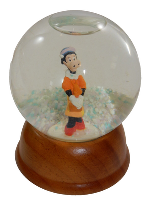 Disney NE The First Limited Edition Crystal Snow Globe Collection Clarabelle Cow