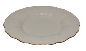 Mikasa Ivory Bone China 24 Karat Narumi Japan Round Trinket Dish 82001