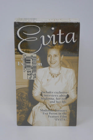 Evita: The Story of Eva Peron (VHS, 1997) SEALED