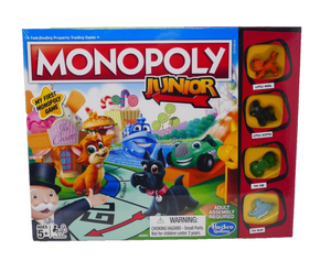 Hasbro Monopoly Junior Board Game Jr Boy Girl Kids Gift SEALED