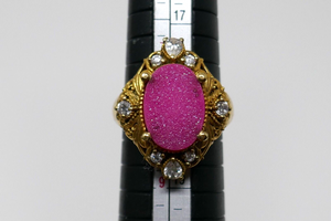 Karis GdB Quartz & Cubic Zirconia Accent Ring Size 7