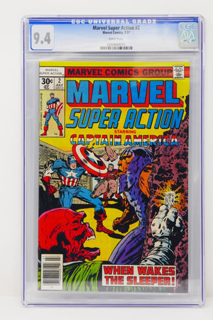 Marvel Comics 1977 Marvel Super Action #2 CGC 9.4 Near Mint