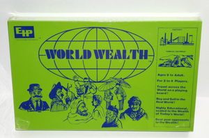 Enjoyable Hour Products 1979 World Wealth Finance Board Game SEALED