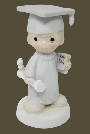 Enesco Precious Moments Jonathan & David Lord Bless You and Keep You Figurine