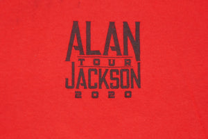 Alan Jackson 2020 Tour Crew XL T-shirt
