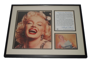 OSP Publishing 1995 Marilyn Monroe Framed & Matted Photos Plaque RARE