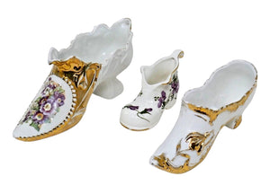 Porcelain Decorative Hand Painted Shoes