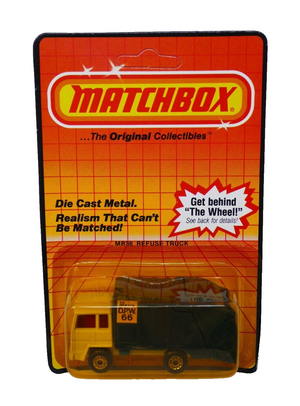 Matchbox 1983 Die Cast Metal Refuse Truck No MB36