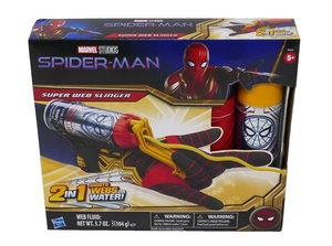 Hasbro Marvel Spider-Man Super Web Slinger Toy Includes Web Fluid NEW
