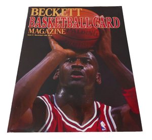 Beckett Basketball Card Magazine Issue #1 March/April 1990 Michael Jordan Cover