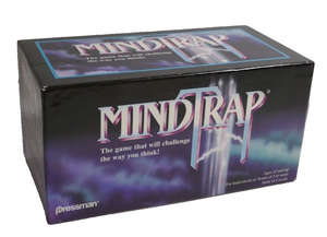 Pressman 1996 Mindtrap Challenge Your Brain Game COMPLETE