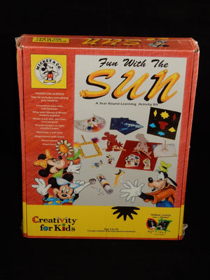Creativity for Kids Mickey & Co Fun with the Sun Activity Kit #1811 SEALED