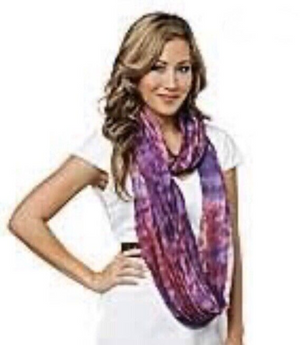 Frosting by Mary Norton Rayon Loop Scarf Wrap One Size