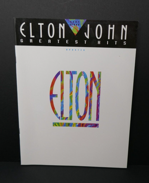 Elton John - Greatest Hits Updated by Elton John (1991, Trade Paperback)