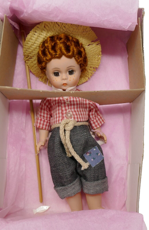 Madame Alexander Miniature Showcase Huckleberry Finn 8" Doll #490