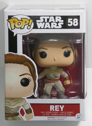 Funko POP! Star Wars The Force Awakens Rey Vinyl Bobblehead Figure #58
