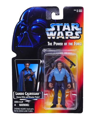 Kenner 1995 Star Wars Power of the Force Red Card Lando Calrissian Action Figure