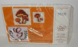 The Creative Circle 1983 Monogram Embroidery Kit #1628