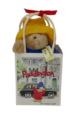 Eden Gift Paddington Bear Plush in Gift Bag