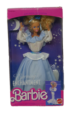 Mattel 1989 Sears Special Limited Edition Evening Enchantment Barbie Doll #3596