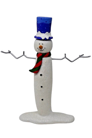 Department 56 Snowman 10" Tall Figurine Ornament Holder RARE (B)