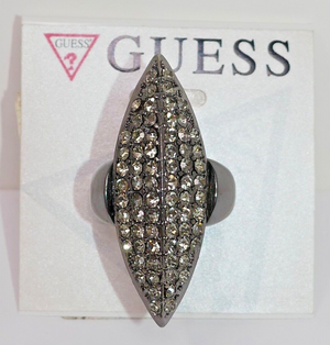 Guess Ladies Diamante Ring Size 7