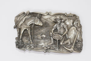 Siskiyou 1981 Arroyo Grande Dreams Of Striking It Rich Metal Belt Buckle #B-10