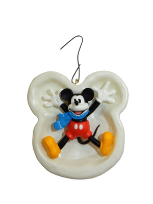Hallmark 1997 Disney Mickey's Snow Angel Keepsake Ornament