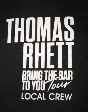 Thomas Rhett Bring The Bar to You Tour Local Crew XL T-Shirt