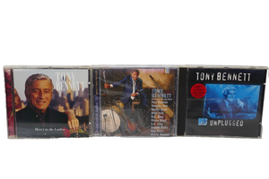 Tony Bennett CD Lot ~ Playin' With My Friends MTV Unplugged Here's to the Ladies