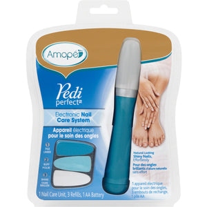 Amope Pedi Perfect Electronic Nail Care System Manicure Pedicare Kit NEW
