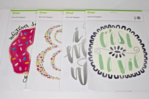 Cricut Iron-On Designs Bundle - SEALED