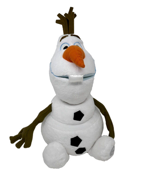 Disney Store Frozen Snowman Olaf Large 14" Plush Stuffed Toy