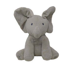 Baby Gund Flappy the Elephant Plush Plays Peek A Boo and Sings Ears Hang Low