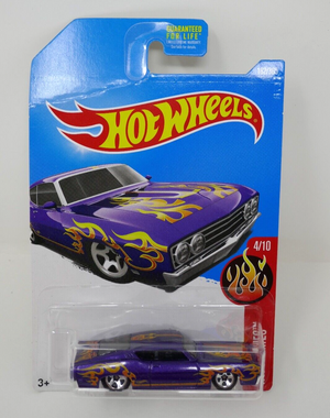 Mattel Hot Wheels '69 Ford Torino Talladega HW Flames Diecast Car SEALED