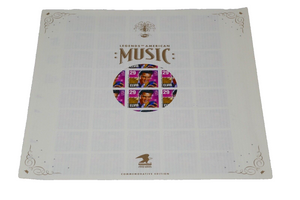Legends of American Music Elvis Presley (1993) Full Sheet of 40 U.S. Stamps