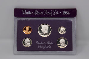 U.S Mint 1984 Proof Set with Original Government Packaging OGP