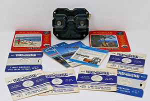 Sawyers View Master 3-D Stereoscope & View Master Reels Lot