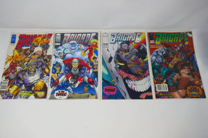 Image Comics 1993 Brigade # 0 1 2 3 (Blood Brothers) Comic Book Lot