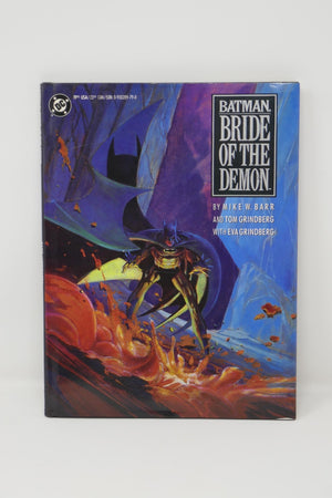 DC Comics 1990 Batman Bride of the Demon HC Graphic Novel First Printing