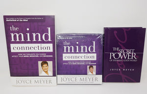 The Mind Connection: by Joyce Meyer (2015, CD) w/ Books